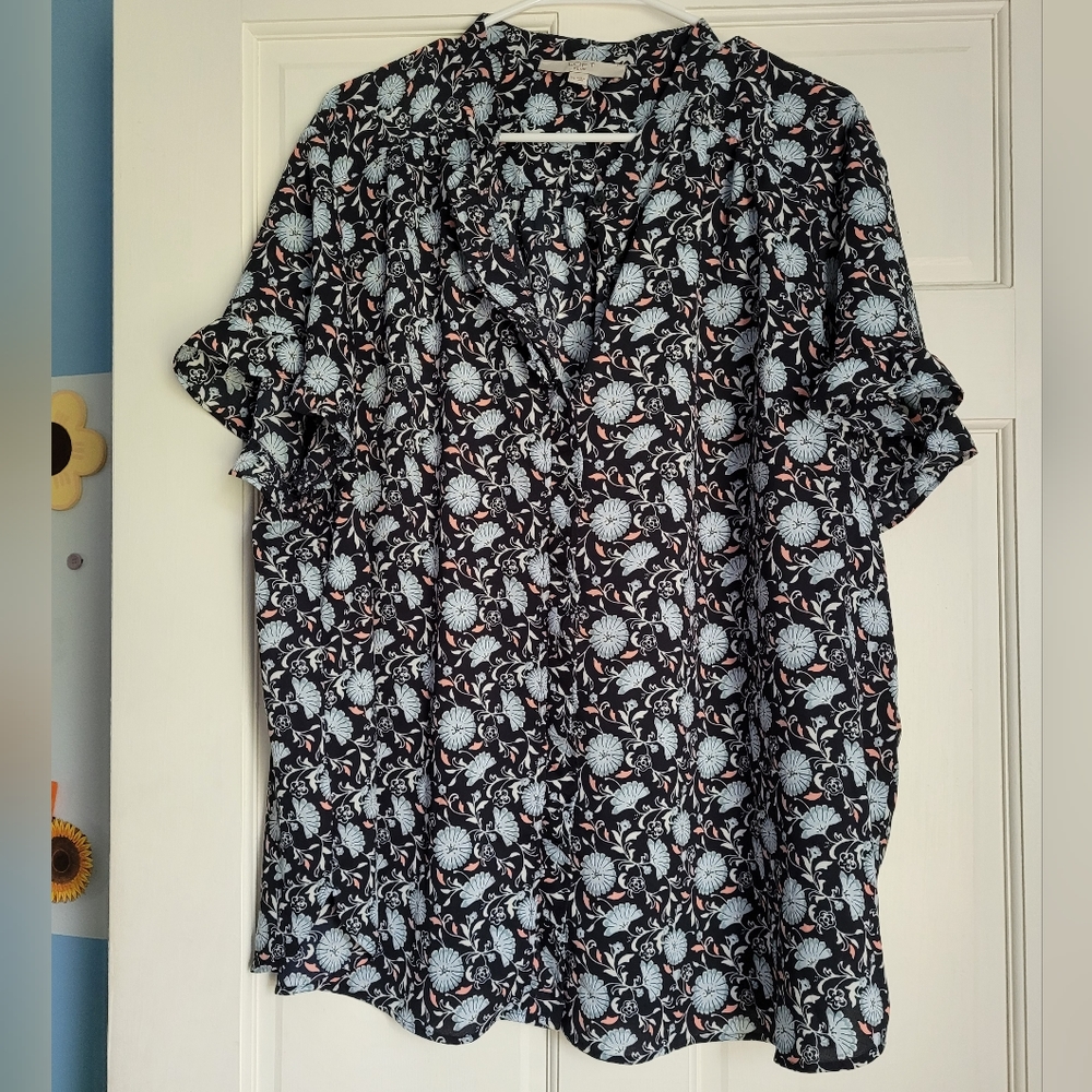 Floral blouse